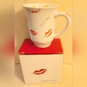 New In Box Mary Kay "Lipstick"mug. This is an oldie and my personal favorite!